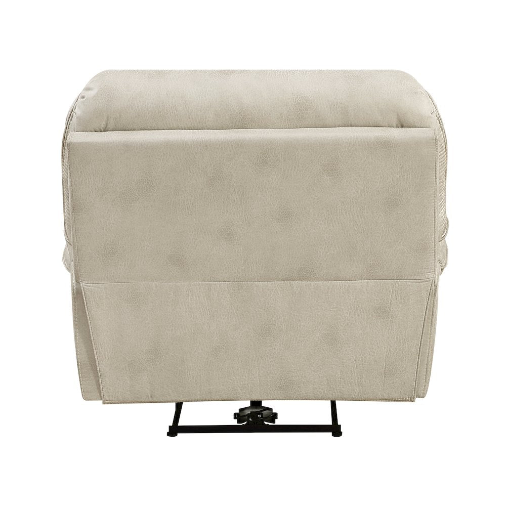 Proctor Microfiber Power Reclining Chair in Sand