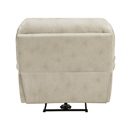 Proctor Microfiber Power Reclining Chair in Sand