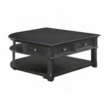 Muriel Pine Lift Top Coffee and Cocktail Table for Living Room, Charcoal