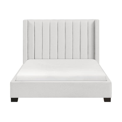 Emerson Textured Full Bed in a Box in Beige