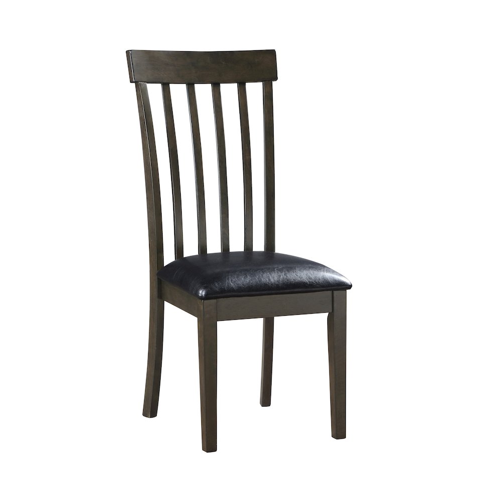 Rutland Asian Hardwood 5-Piece Dining Set in Espresso