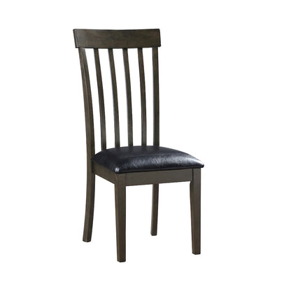 Rutland Asian Hardwood 5-Piece Dining Set in Espresso