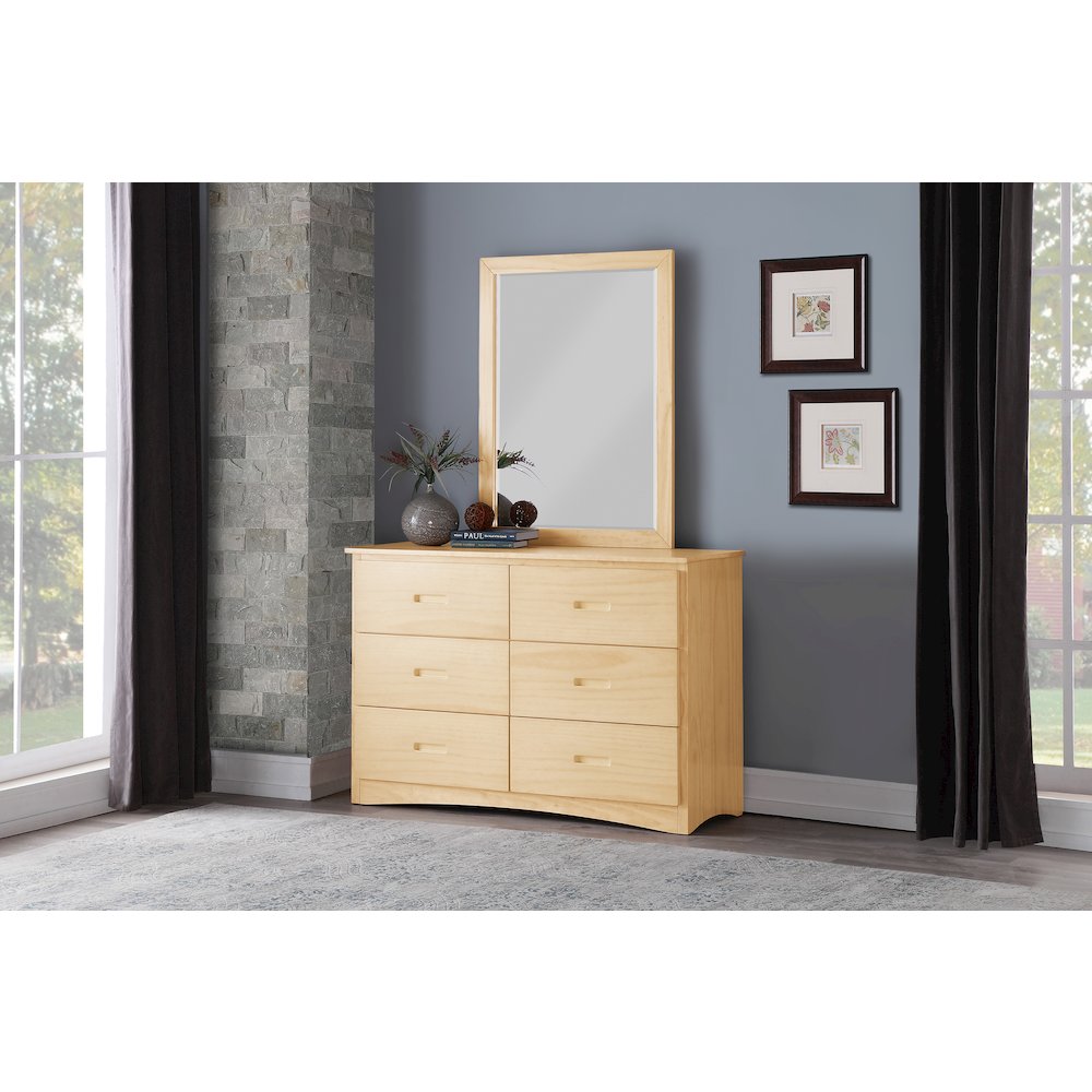 Bartly Pine Dresser in Natural Pine