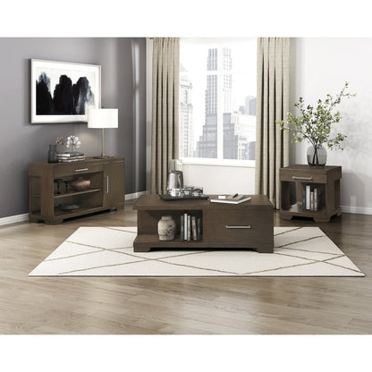 Duncan Asian Hardwood Sofa Table in Espresso