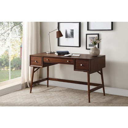 Frolic Poplar Writing Desk in Brown