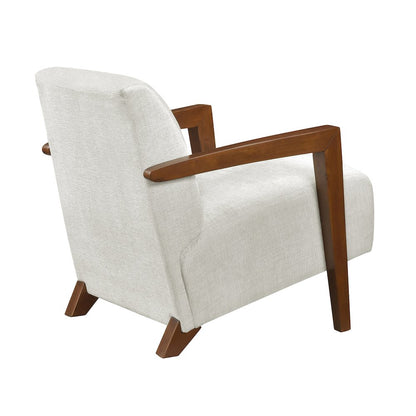 Odessa Chenille Accent Chair in Beige