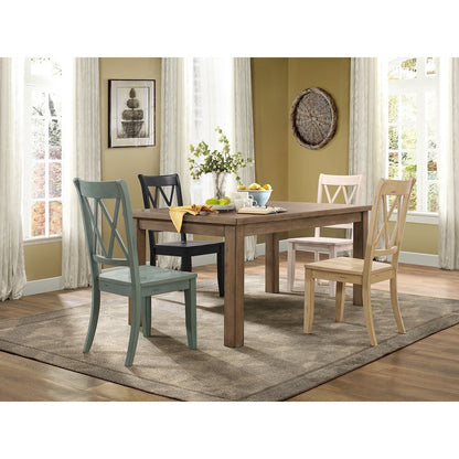 Janina Wood Dining Room Table in Natural