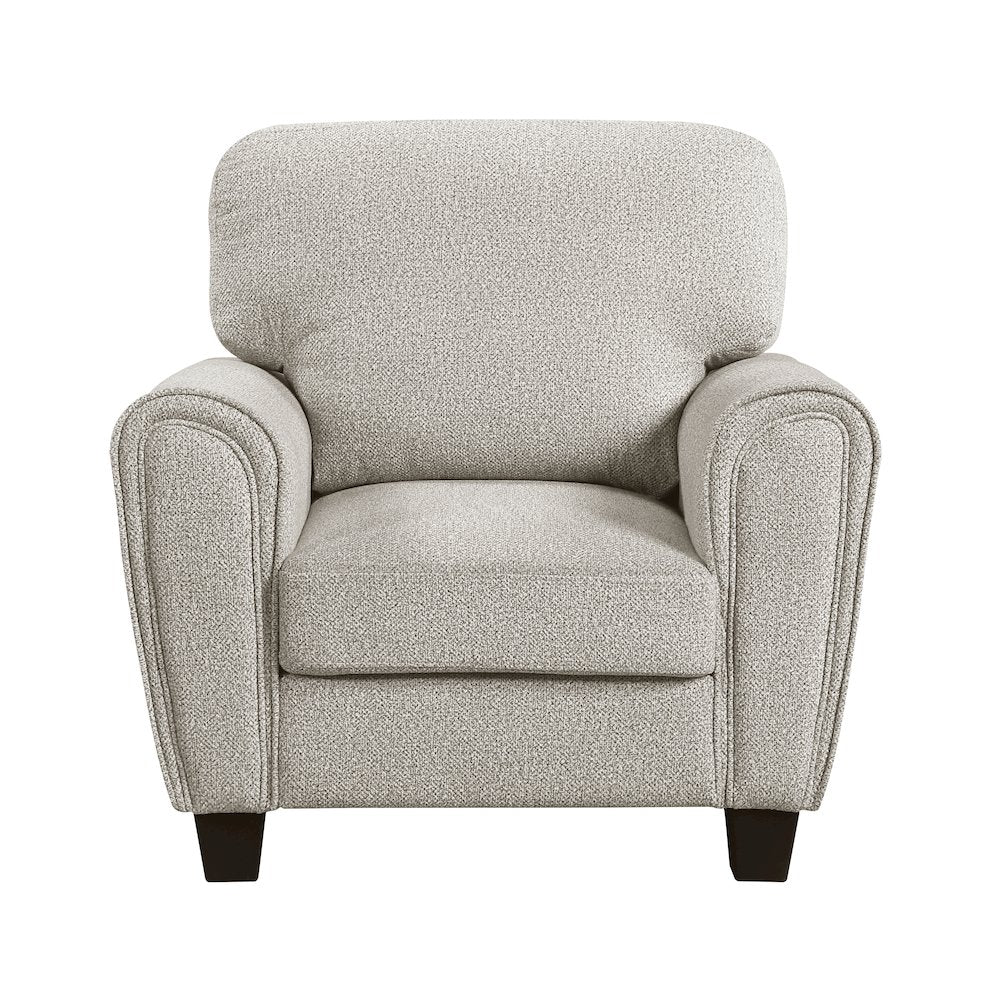 Lemond Chenille Chair in Gray