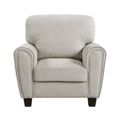 Lemond Chenille Chair in Gray