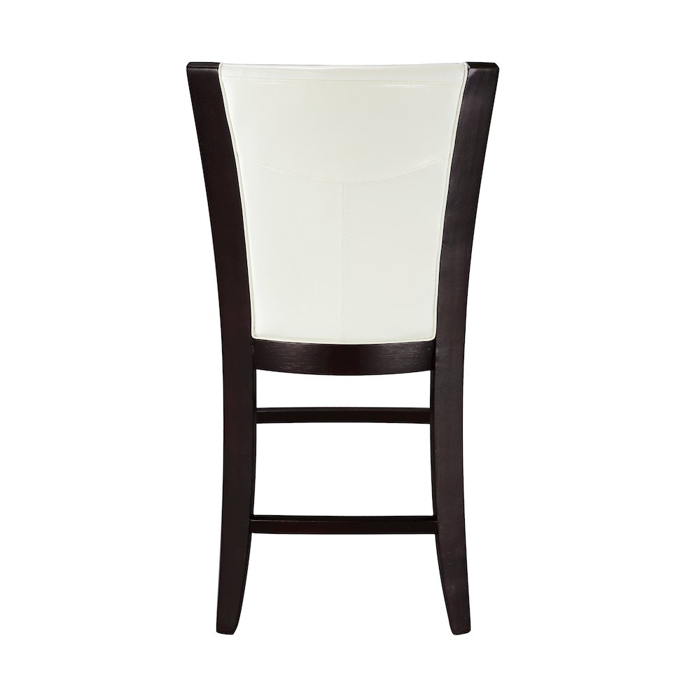 Daisy Wood Counter Height Dining Chair, set of 2 in White
