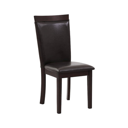 Shankmen Asian Hardwood 5-Piece Pack Dinette Set in Espresso