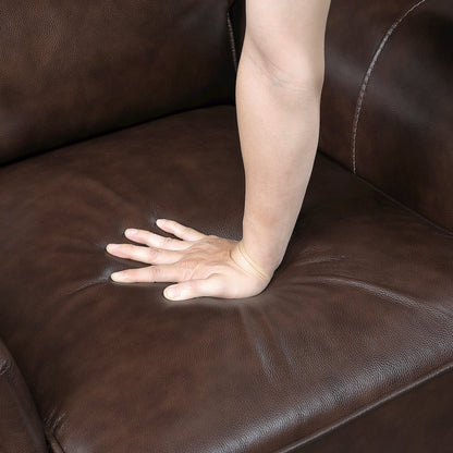 Remington Leather Sofa in Brown
