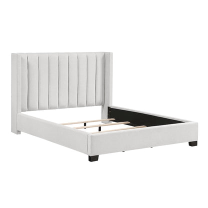 Emerson Textured Full Bed in a Box in Beige