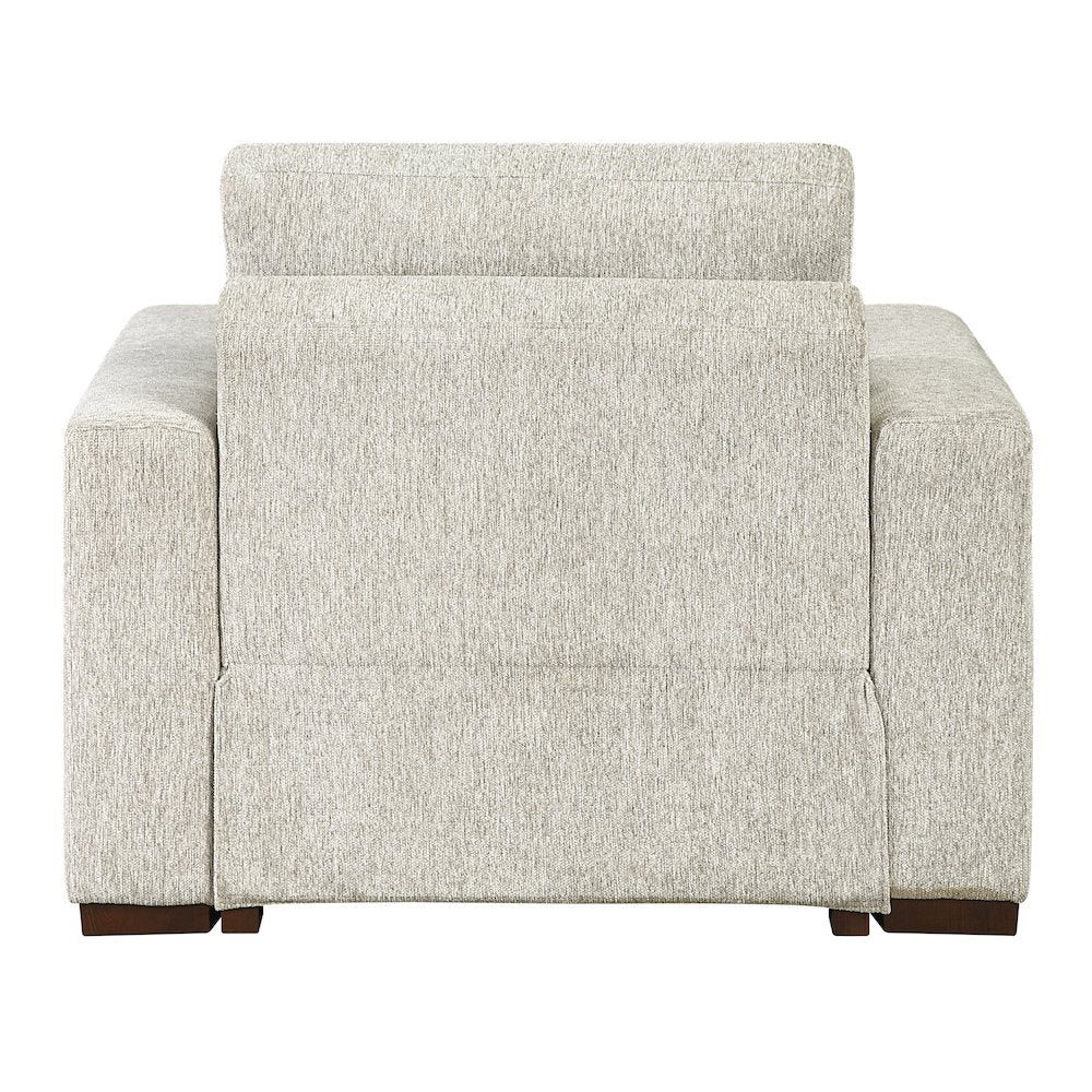 Isla Microfiber Chair in Sage Sand