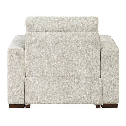 Isla Microfiber Chair in Sage Sand