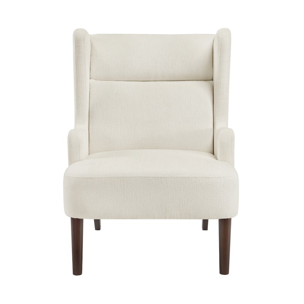 Alden Chenille Accent Chair in Beige