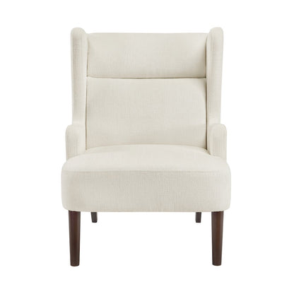 Alden Chenille Accent Chair in Beige