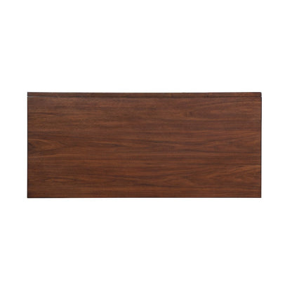 Frolic Poplar Writing Desk in Brown