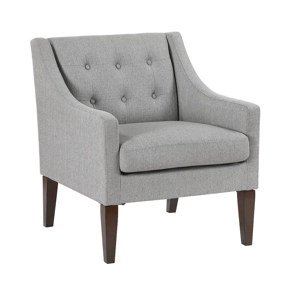 Knox Textured Accent Chair in Gray