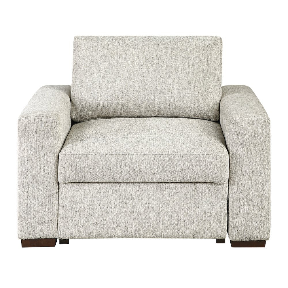 Isla Microfiber Chair in Sage Sand