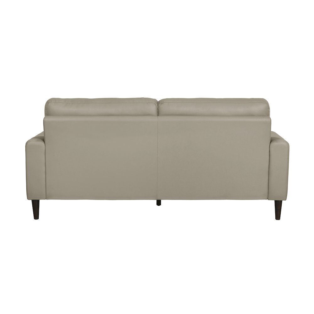Lewes Leather Sofa In Latte