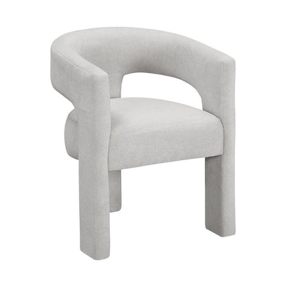 Marais Boucle Dining Chairs, Set of 2 in Light Gray