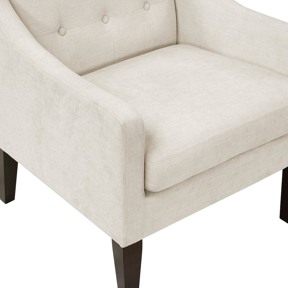 Knox Textured Accent Chair in Beige