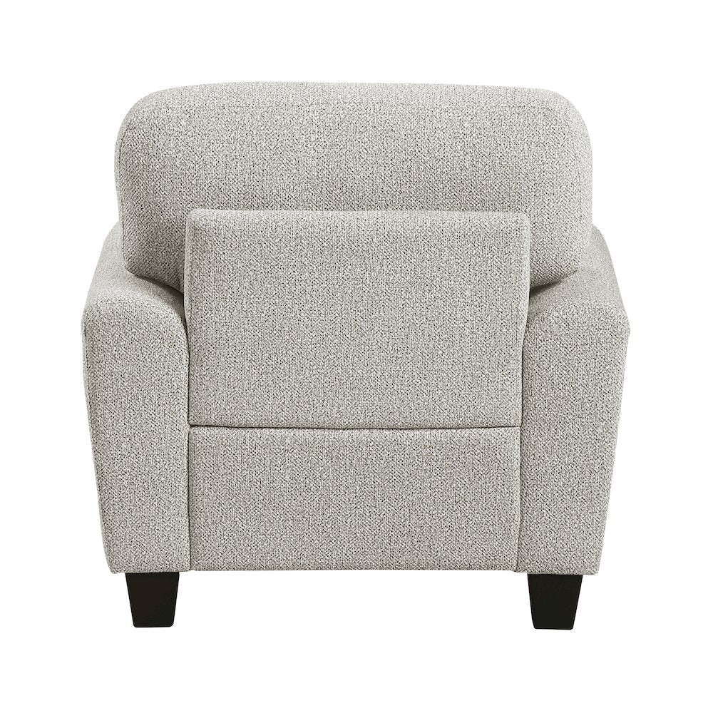 Lemond Chenille Chair in Gray