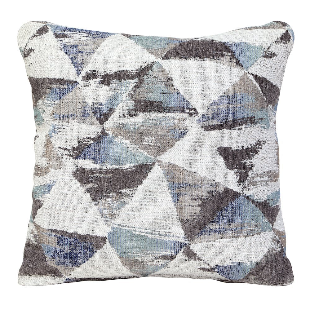 Bennett Chenille 2pc Set: Sofa, Love in Blue