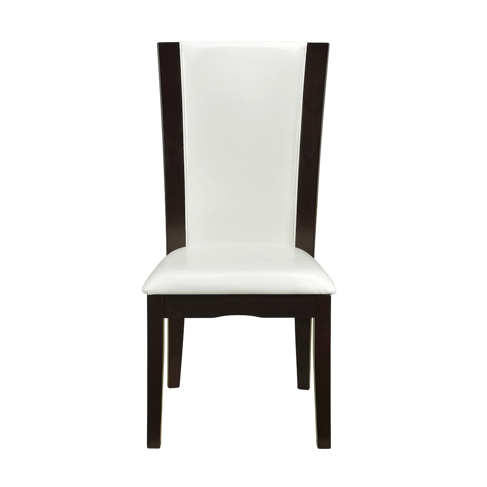 Daisy Wood Dining Room Side Chair, set of 2 in White