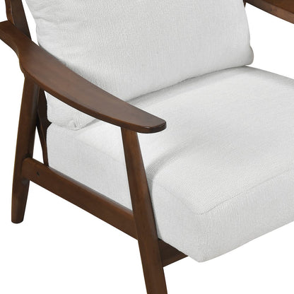 Barton Textured Accent Chair in Off-White