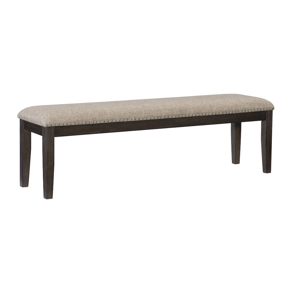 Southlake Textured Dining Room Bench in Brown