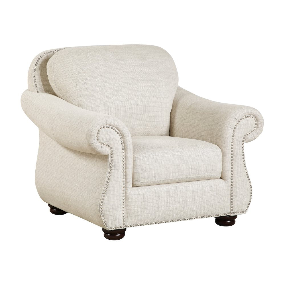 Lexicon Attleboro Textured Chair in Beige