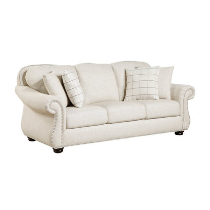 Lexicon Attleboro Textured Sofa in Beige