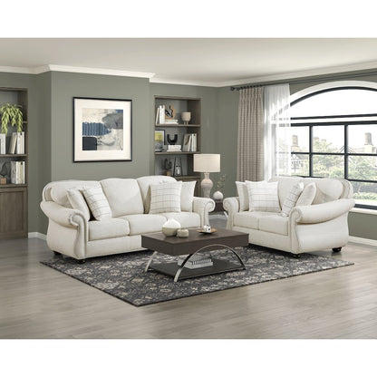 Lexicon Attleboro Textured Sofa in Beige