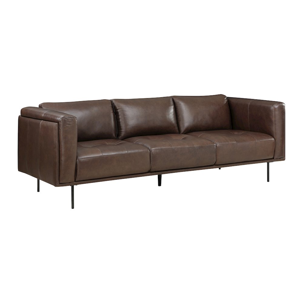Soren leather sofa