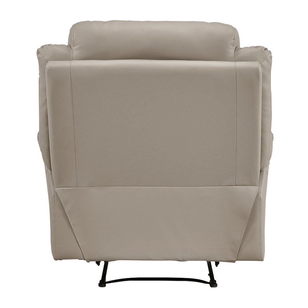 Laconia Leather Reclining Chair In Latte