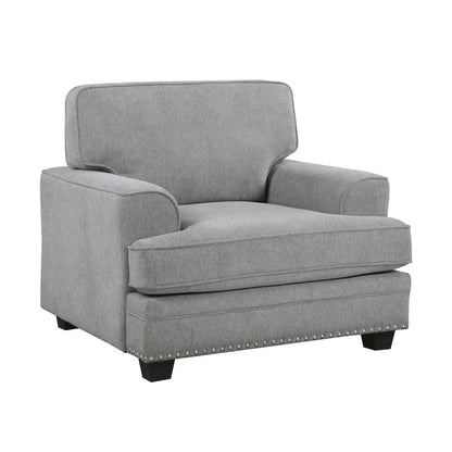 Lexicon Bradford Chenille Chair in Gray