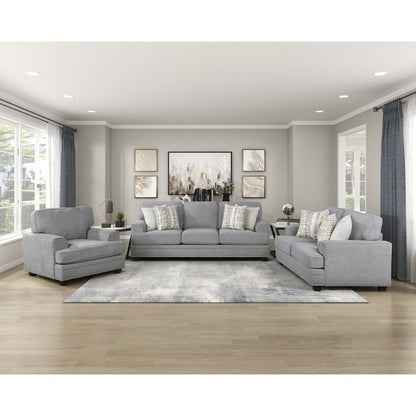 Lexicon Bradford Chenille Chair in Gray