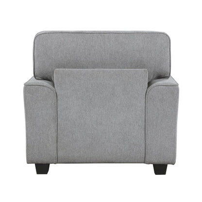 Lexicon Bradford Chenille Chair in Gray