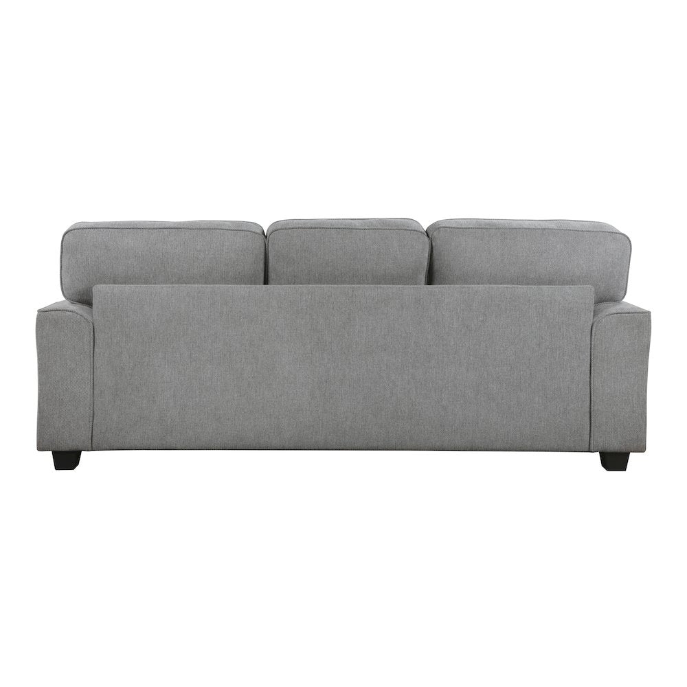 Lexicon Bradford Chenille Sofa in Gray