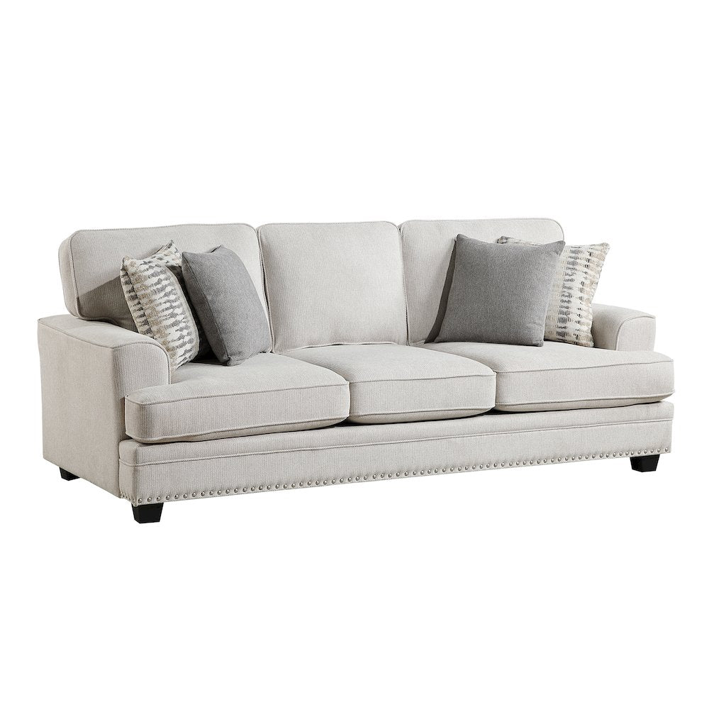 Lexicon Bradford Chenille Sofa in Sand