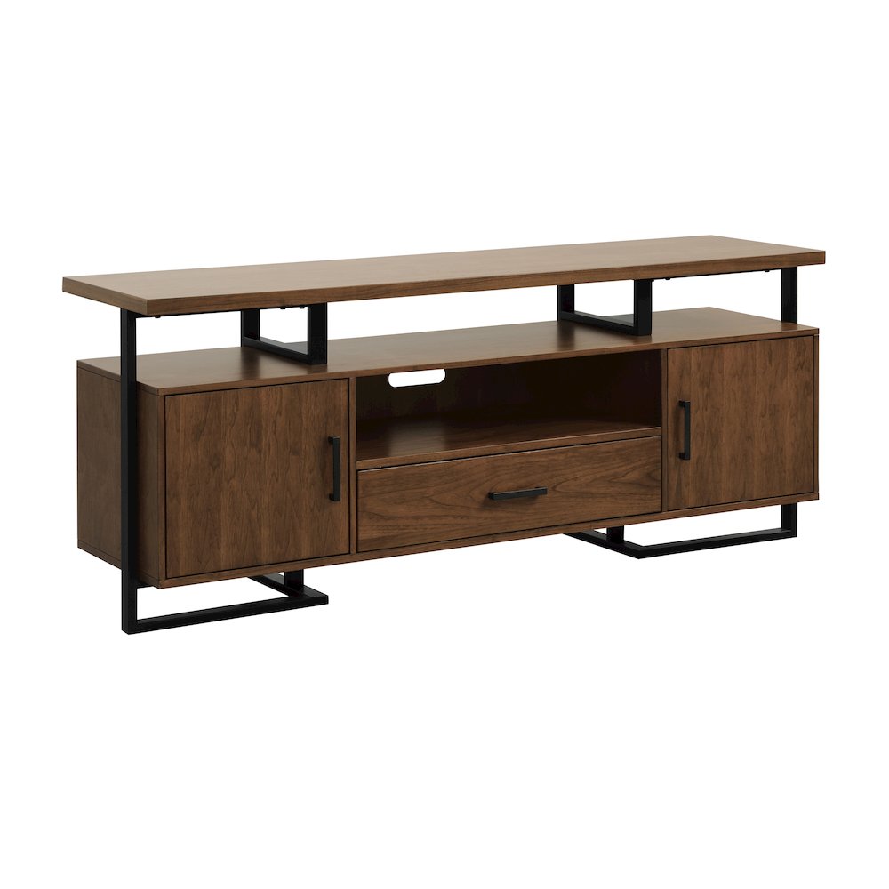 Sedley Rubberwood 3pc Set (TV+2SP) in Walnut