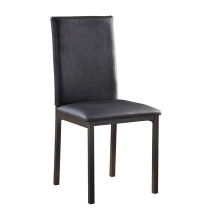 Tempe Metal Dining Room Side Chair, Set of 4 in Black
