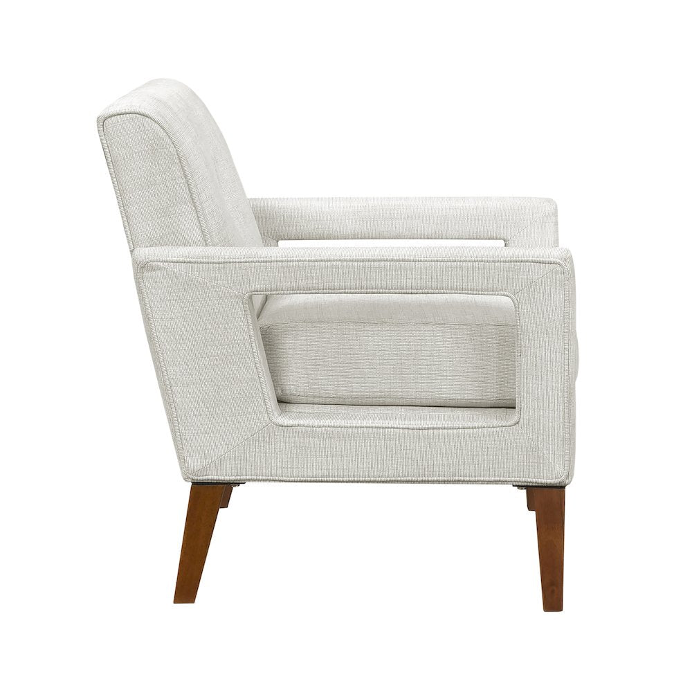 Belfort Chenille Chair in Beige
