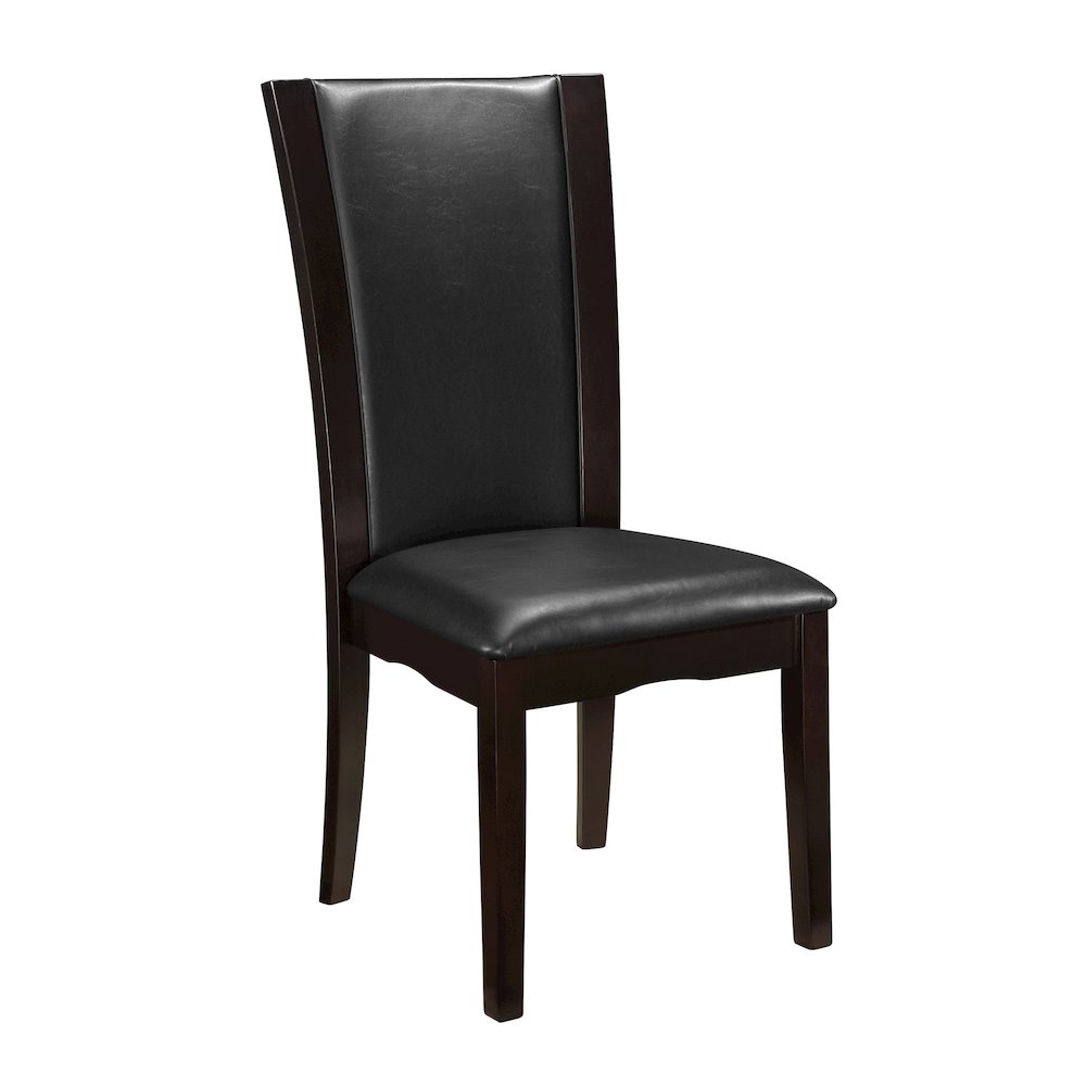 Daisy Wood Dining Room Side Chair, set of 2 in Brown