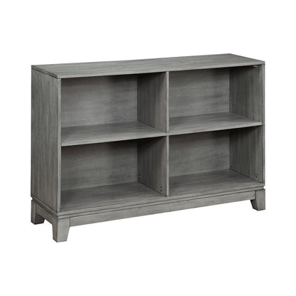 Garretson Acacia Bookcase in Gray