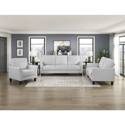 Aliana Textured Chair in Gray