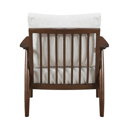 Barton Textured Accent Chair in Off-White