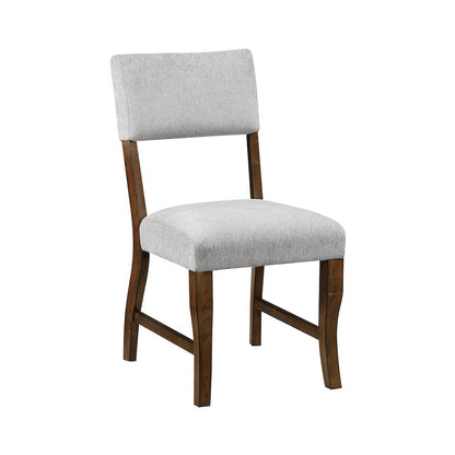 Aiden Chenille Side Chair in Gray